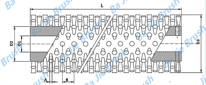 Staple Set Roller Brush Drawing